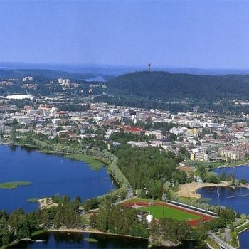 Панорама Куопио.