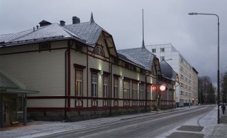 Улица в г. Куопио.