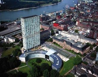 Леверкузен с высоты птичьего полета.