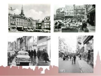 Город Хасселт в прошлом.