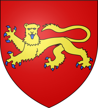 Герб города Лаваль, Франция.