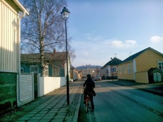 Улицы города Раахе.