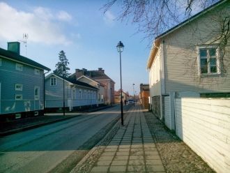 Улицы финского Раахе.