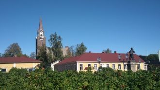 Вид на Раахе. Финляндия.