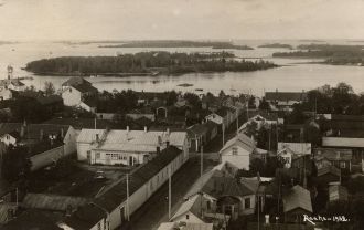 Старый город Раахе на фото.