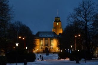 Лахти ночью