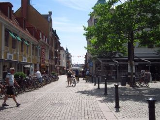 Улицы шведского города Кальмар.
