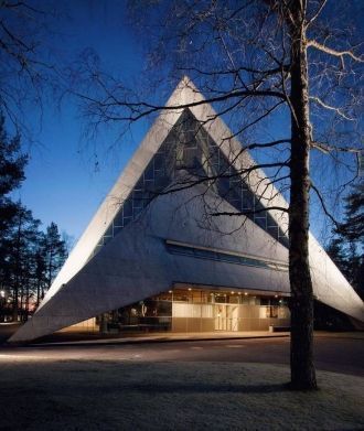 Церковь ОК Хювинкяя (Финляндия). Построе