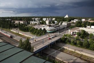 Вид на город&nbsp;Хювинкяа.