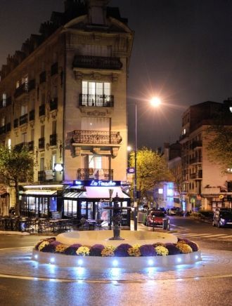 Ночной Кламар. Франция.