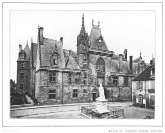 Дом Жак-Кер, Бурж, июль 1900.
