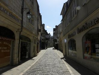 Улицы французского города Бурж.