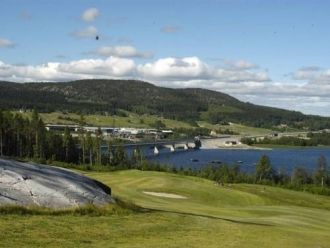 Эрншёльдсвик с высоты птичьего полета.