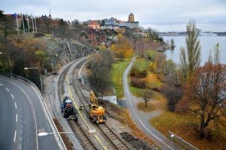 Лидингё с высоты.