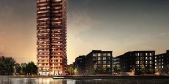 Ночной Лидингё. Швеция.