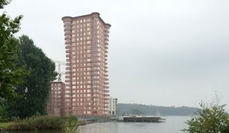 Высотки города Лидингё.