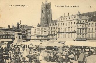 Дюнкерк, Франция, фото 1830 год.