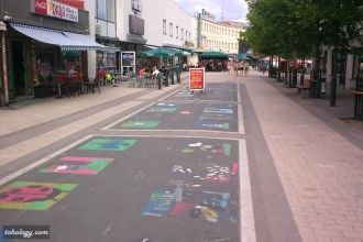 Улица города Иматра.