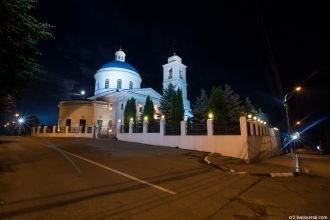 Соборная гора ночью