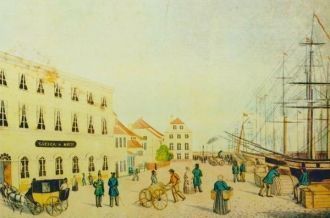 Историческое изображение Фленсбурга.