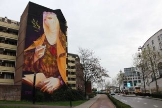 Стрит-арт на улицах Херлена.