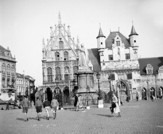 Мехелен. Бельгия. Фото 1944 год.