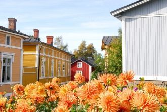 Раума в цвету. Финляндия.