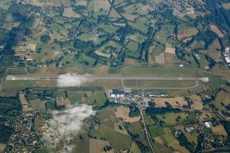 Фото Лиможа с высоты.