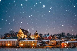 Ночной Порвоо