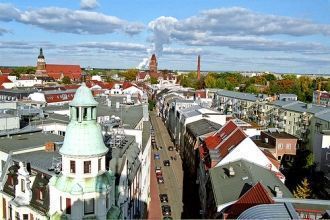 Вид на город&nbsp;Котбус.