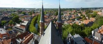 Гауда с высоты.