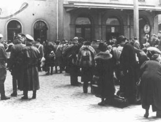 Депортация немецких евреев с железнодоро