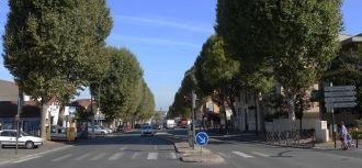Улицы французского города Антони.