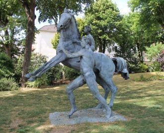 Человек и его лошадь (Мелён).