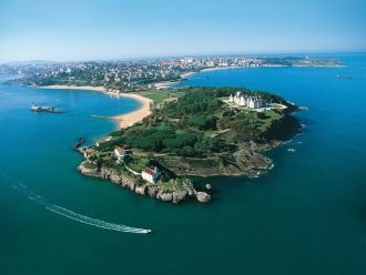 Сантандер с высоты птичьего полета.