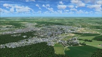 Эврё с высоты