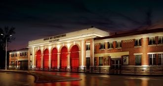 Ночные улицы Эвре