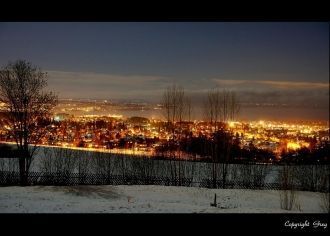 Панорама ночного Хамара