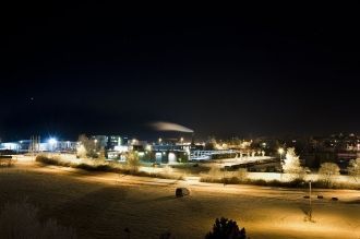 Ночной город Хамар