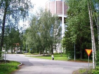 Водонапорная башня в городе&nbsp;Валкеак