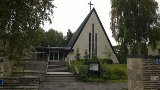 Валкеакоски. Финляндия. Храм.