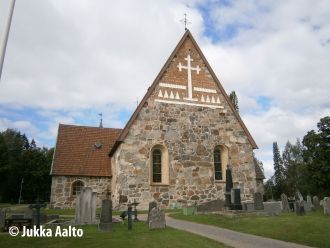 Церковь Sääksmäen, Валкеакоски.