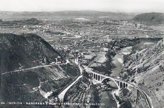 Нова-Горица. Словения. Ретро фото.