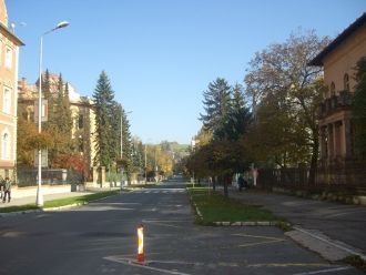 Улица  г. Банска-Бистрица.