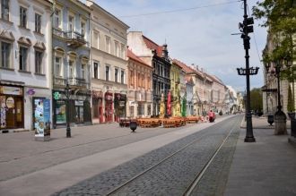 Улица в Кошице.