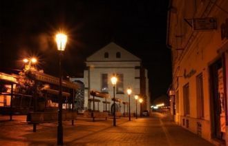 Ночной Кошице.