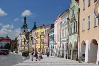 Одна из улиц Свитави.&nbsp;