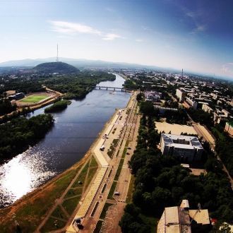 Биробиджан с высоты