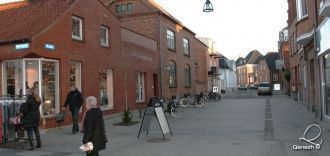 Одна из улиц Хольстебро.