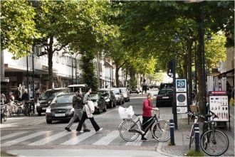 Одна из улиц Хольстебро.